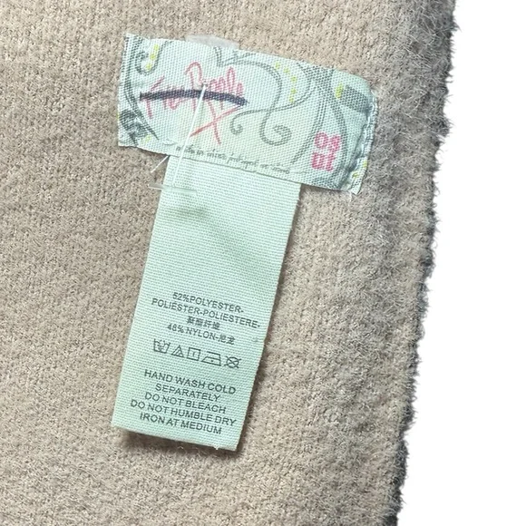 Free People All For You Hooded Wrap Scarf in Mushroom - Picture 8 of 10